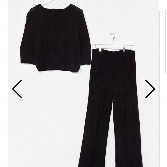 Nasty Gal Other - Nasty Gal "What Will Knit Be" Sweater Lounge Set